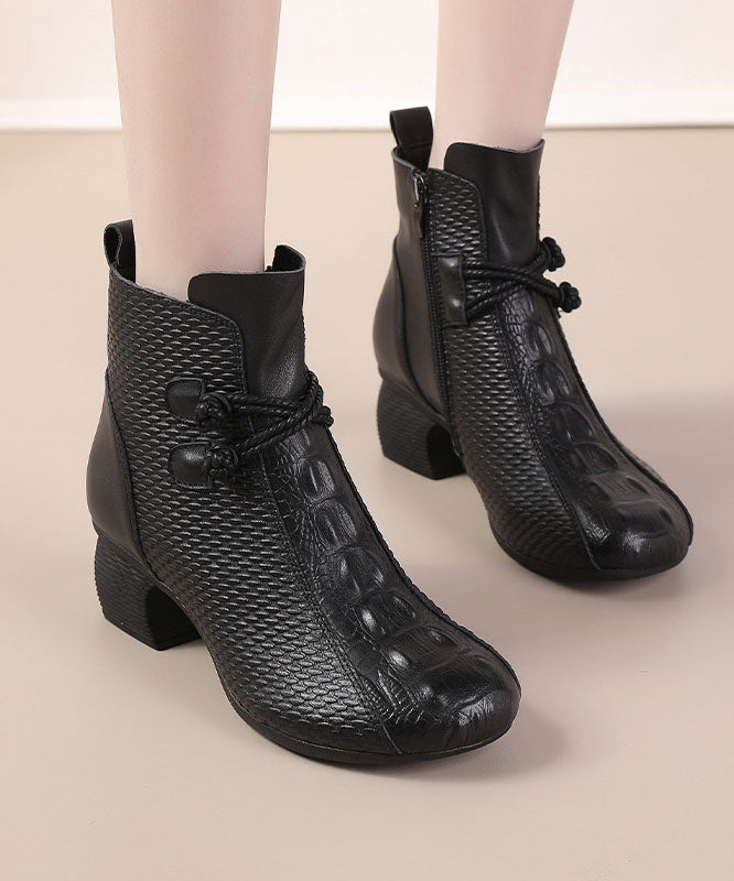 Chic Orthopedic Boots with Unique Design