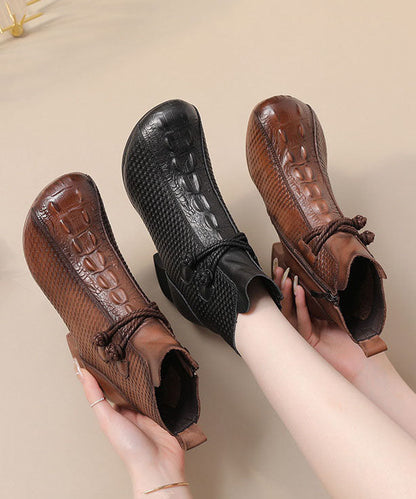 Chic Orthopedic Boots with Unique Design