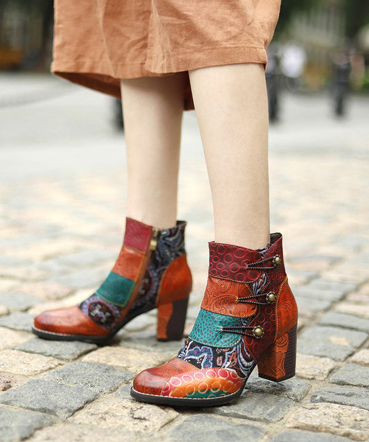 Classic Orthopedic Boots with Timeless Style