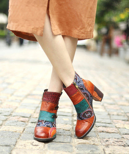 Classic Orthopedic Boots with Timeless Style