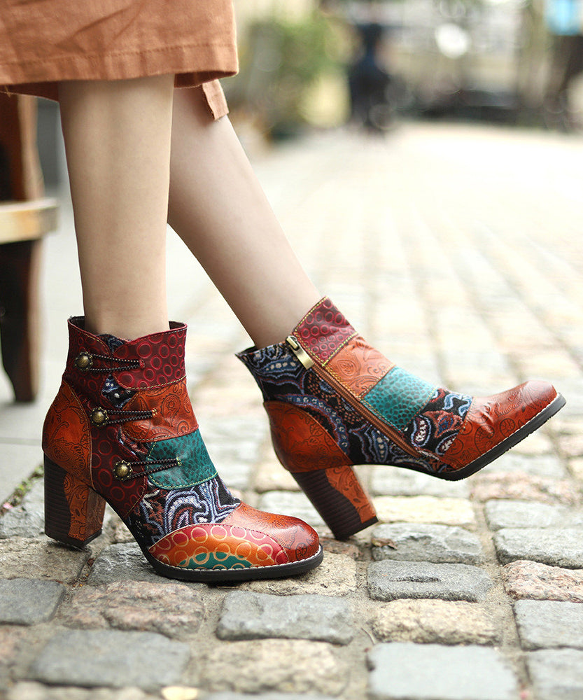 Classic Orthopedic Boots with Timeless Style
