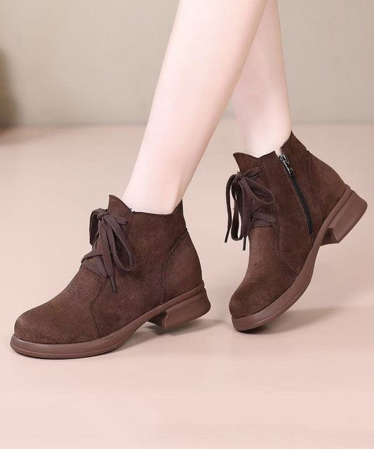 Vintage Inspired Orthopedic Boots