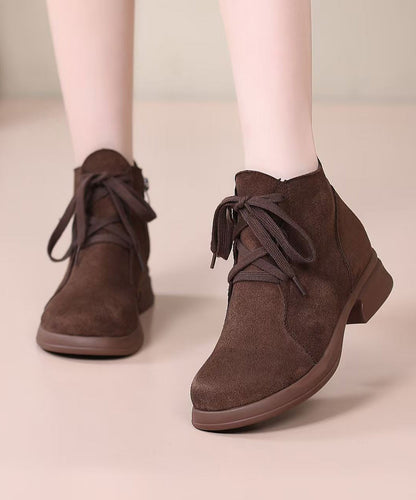 Vintage Inspired Orthopedic Boots