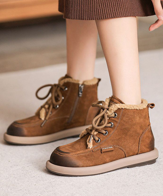 Classic Orthopedic Boots with Timeless Style
