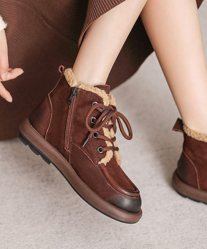 Classic Orthopedic Boots with Timeless Style