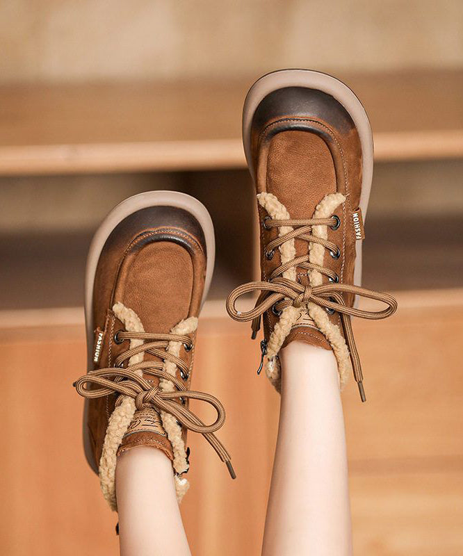 Classic Orthopedic Boots with Timeless Style