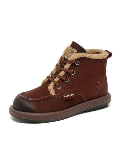 Classic Orthopedic Boots with Timeless Style