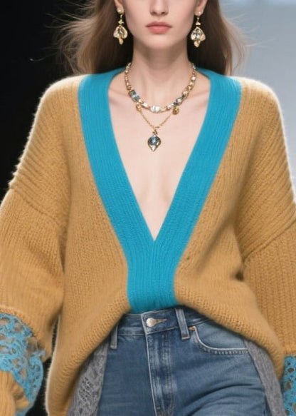 Vintage Inspired Sweater with a Contemporary Edge