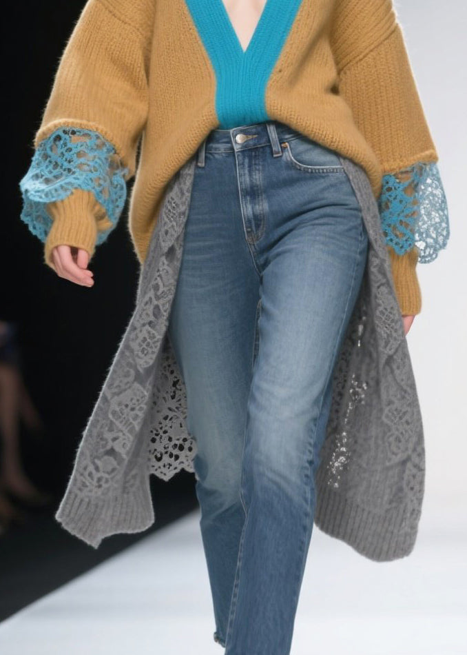 A Vintage Style Sweater with Delicate Timeless Details