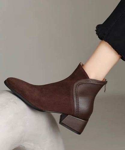 Classic Orthopedic Boots with Timeless Style