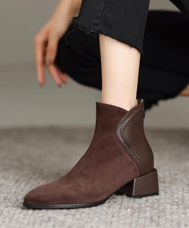 Classic Orthopedic Boots with Timeless Style