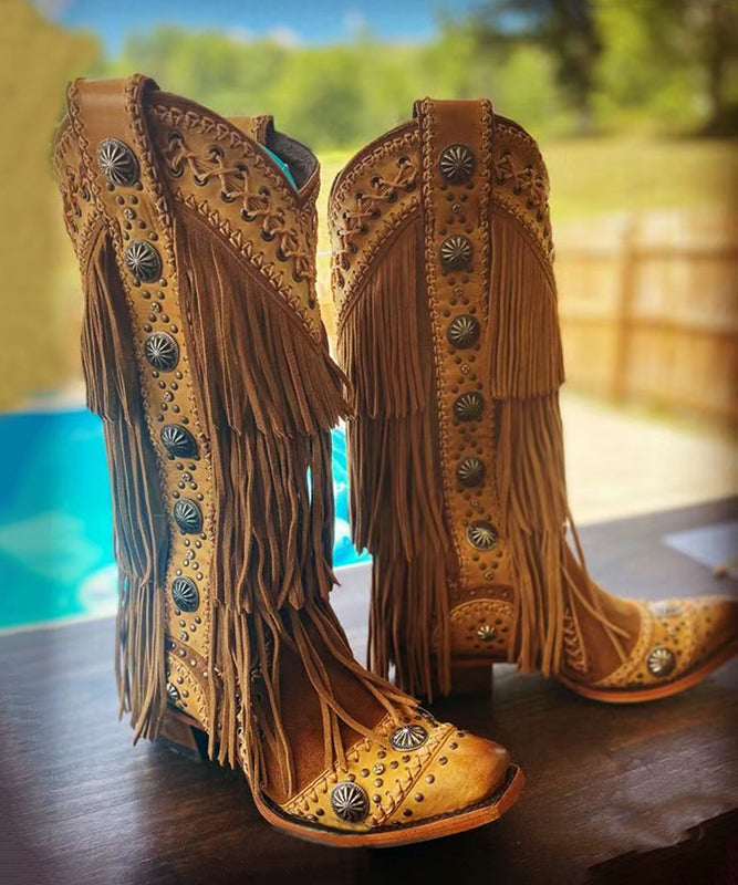 Vintage Inspired Orthopedic Boots