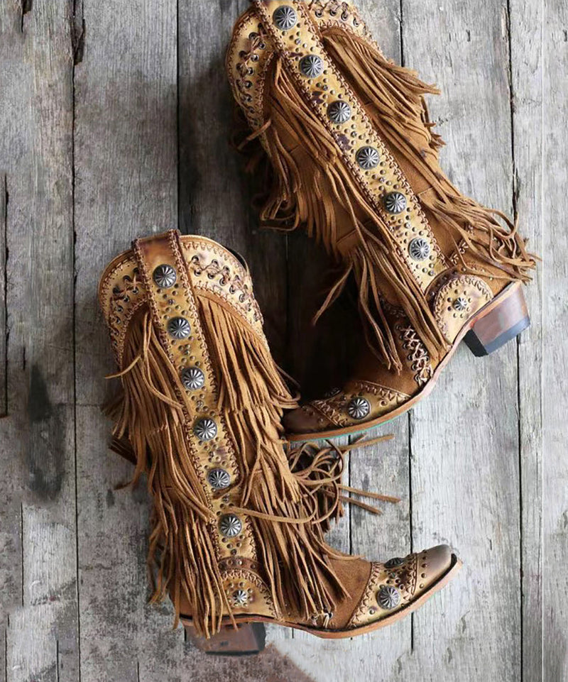 Vintage Inspired Orthopedic Boots