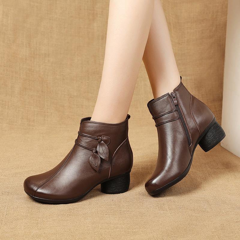 Vintage Inspired Orthopedic Boots