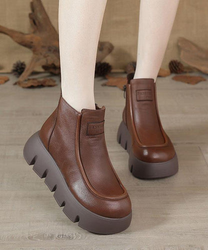 Classic Orthopedic Boots with Timeless Style