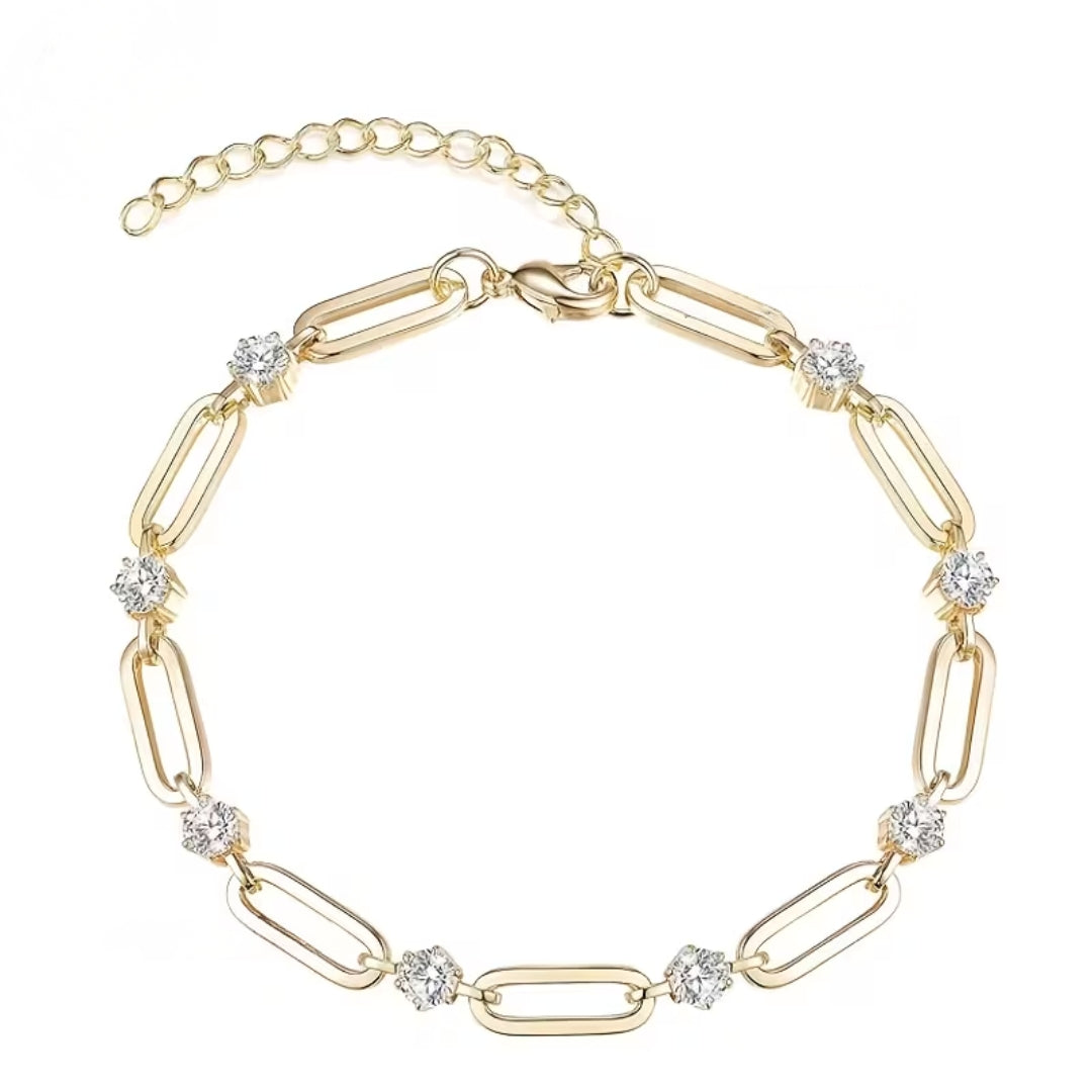 Luxury Clip Chain Gold Bracelet