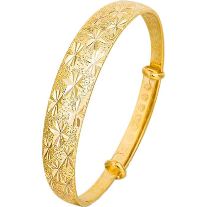 Diamond-Cut Star Bracelet