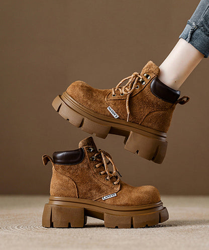Classic Orthopedic Boots with Timeless Style
