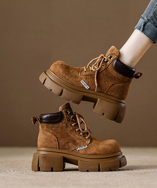 Classic Orthopedic Boots with Timeless Style