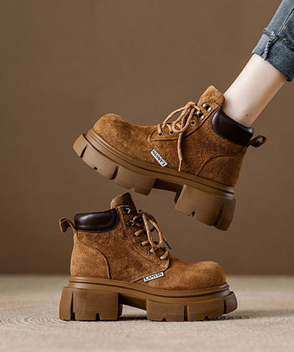 Classic Orthopedic Boots with Timeless Style