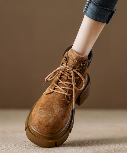 Classic Orthopedic Boots with Timeless Style
