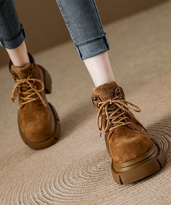 Classic Orthopedic Boots with Timeless Style