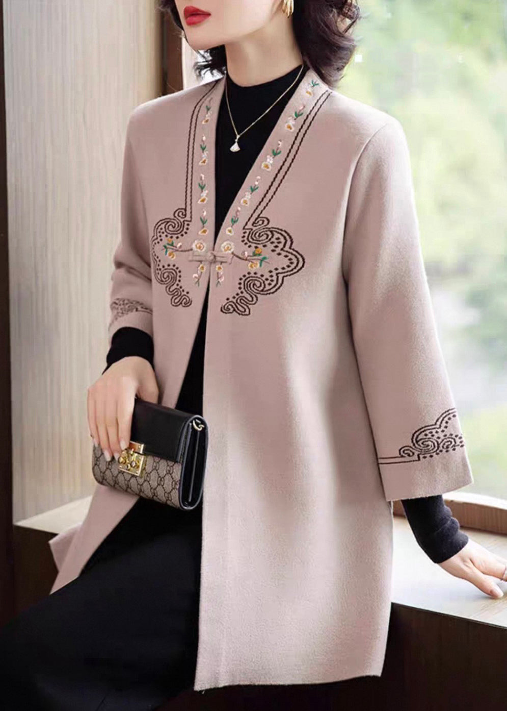 Vintage Inspired Cardigan with a Contemporary Edge