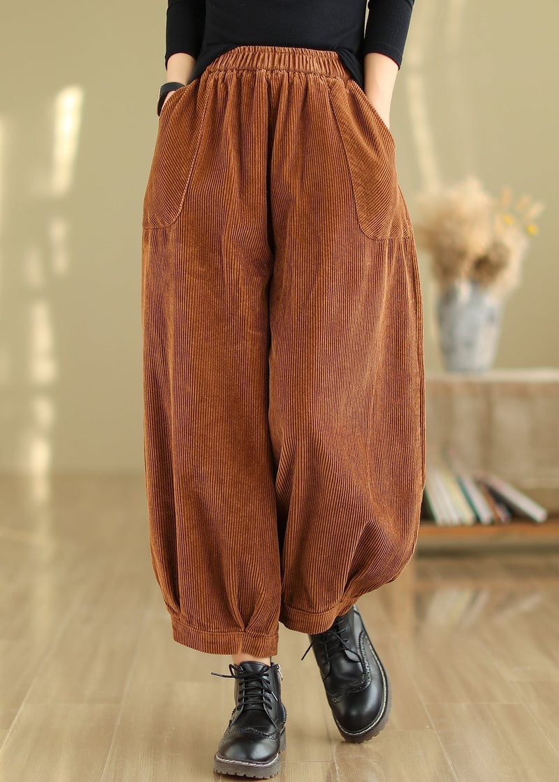 A Vintage Style Pants with Delicate Timeless Details