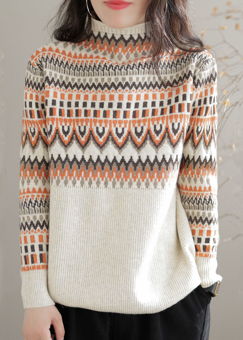 A Vintage Style Sweater with Delicate Timeless Details
