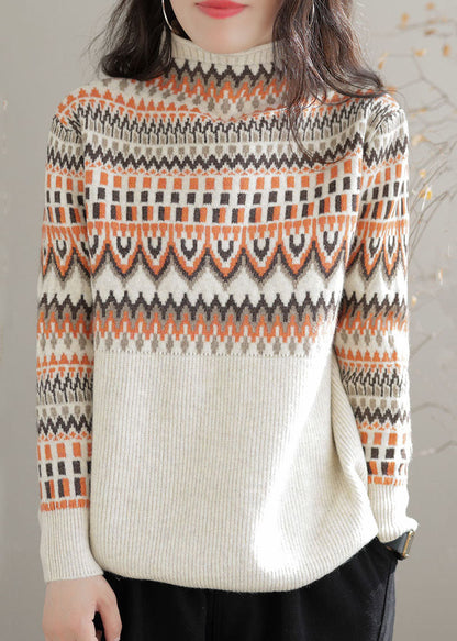 A Vintage Style Sweater with Delicate Timeless Details