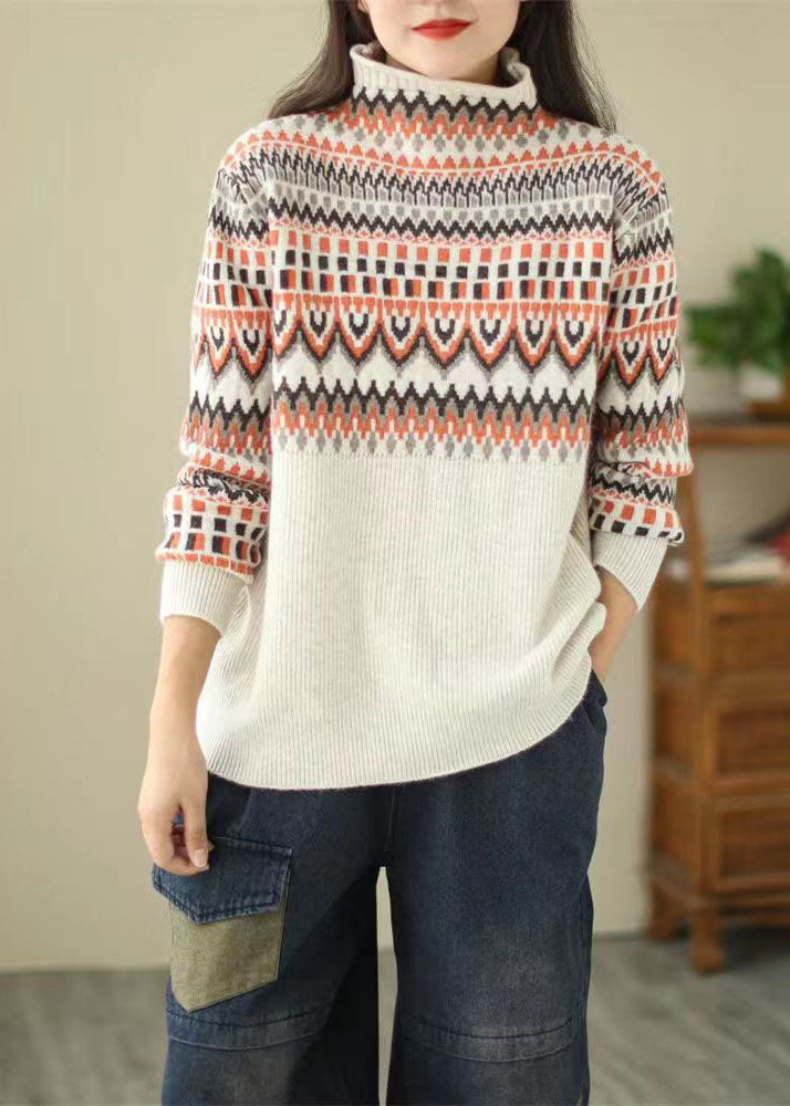 A Vintage Style Sweater with Delicate Timeless Details