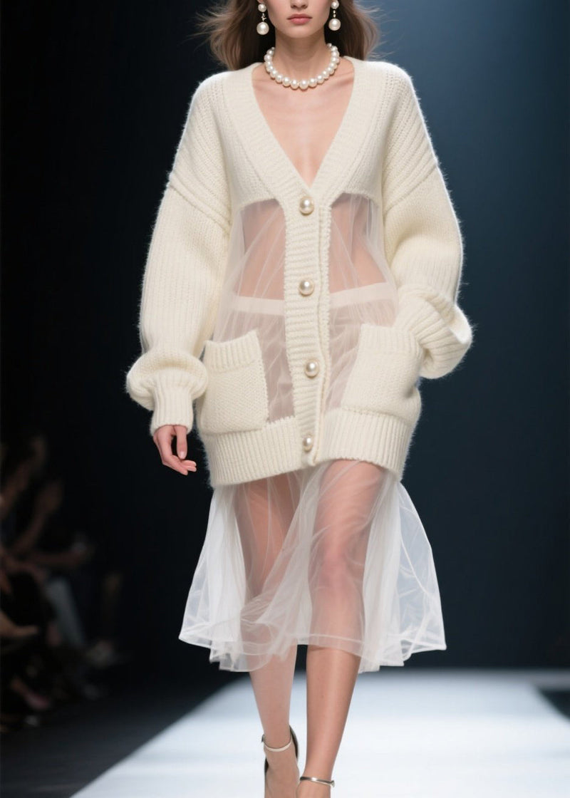 Classic Vintage Cardigan with a Flattering Fit