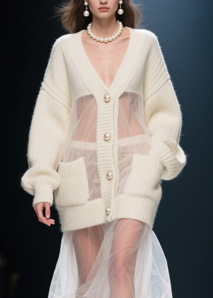Classic Vintage Cardigan with a Flattering Fit