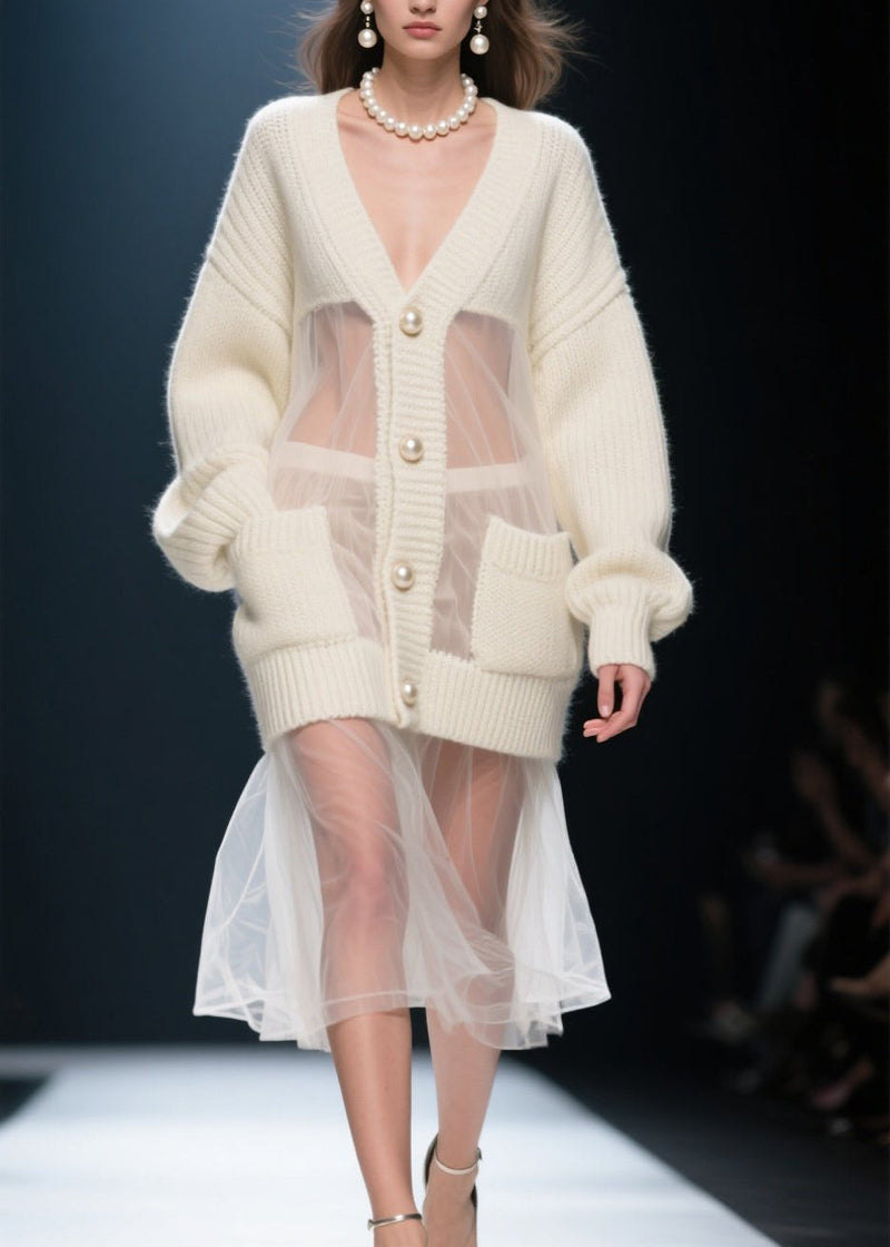 Classic Vintage Cardigan with a Flattering Fit
