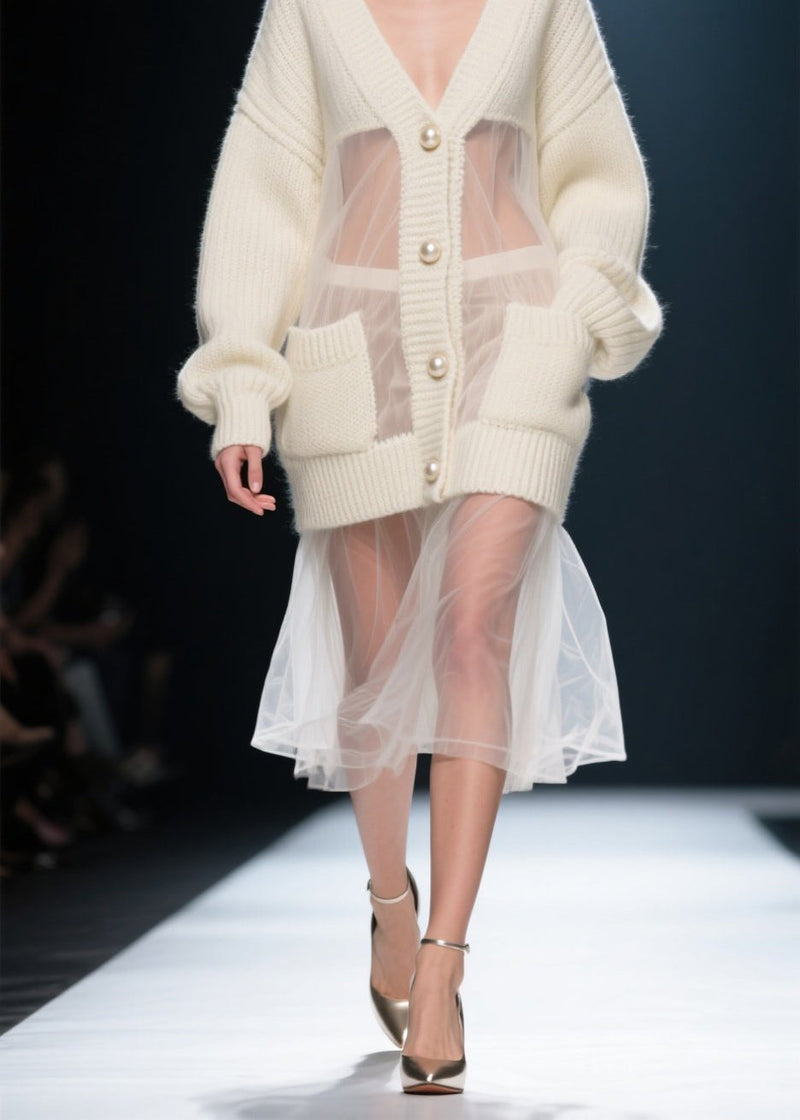 Classic Vintage Cardigan with a Flattering Fit