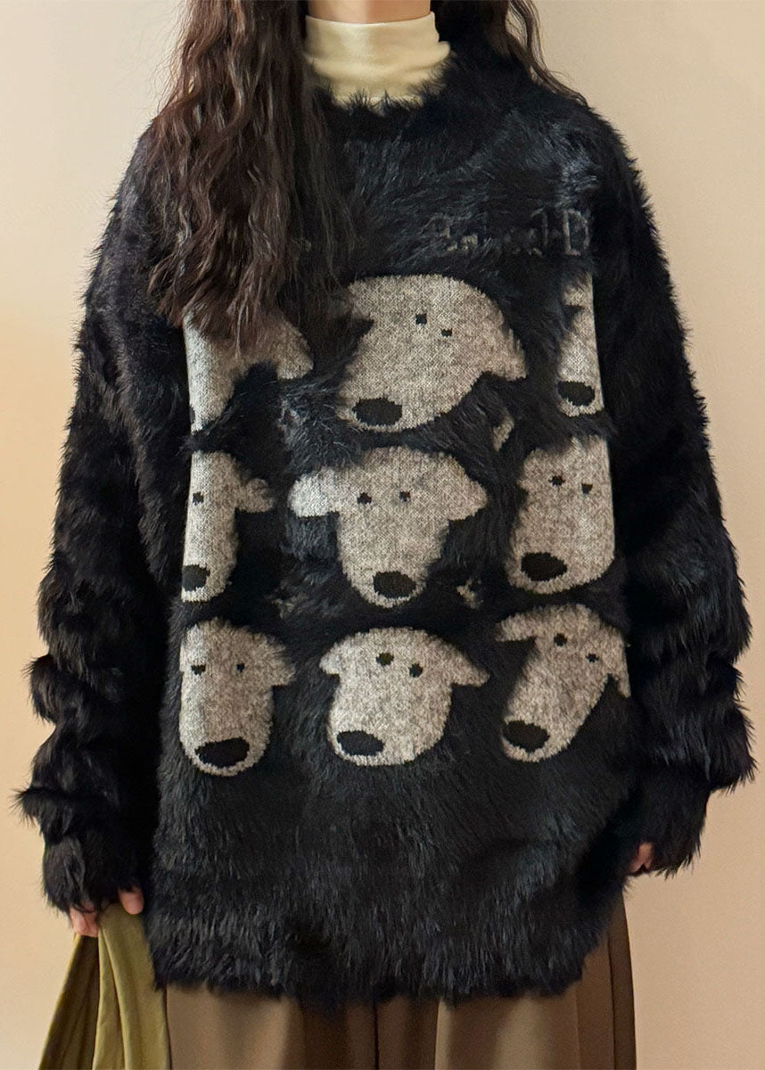 Vintage Inspired Sweater with a Contemporary Edge