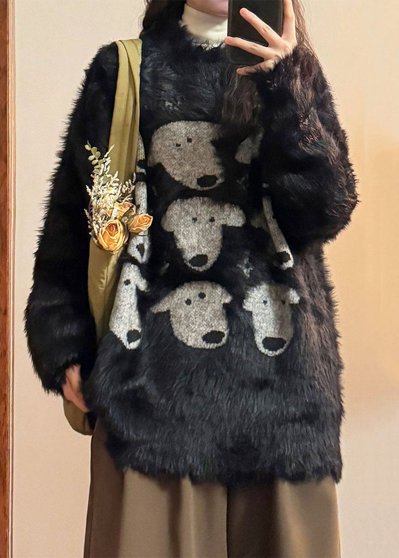 Vintage Inspired Sweater with a Contemporary Edge