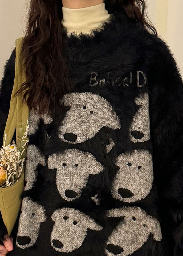 Vintage Inspired Sweater with a Contemporary Edge