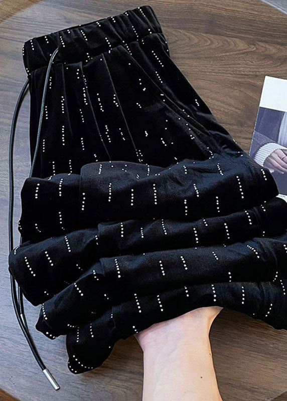 A Vintage Style Pants with Delicate Timeless Details