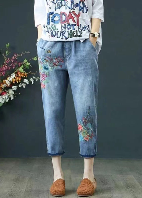 A Vintage Style Pants with Delicate Timeless Details