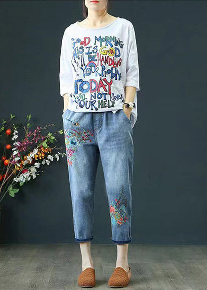 A Vintage Style Pants with Delicate Timeless Details