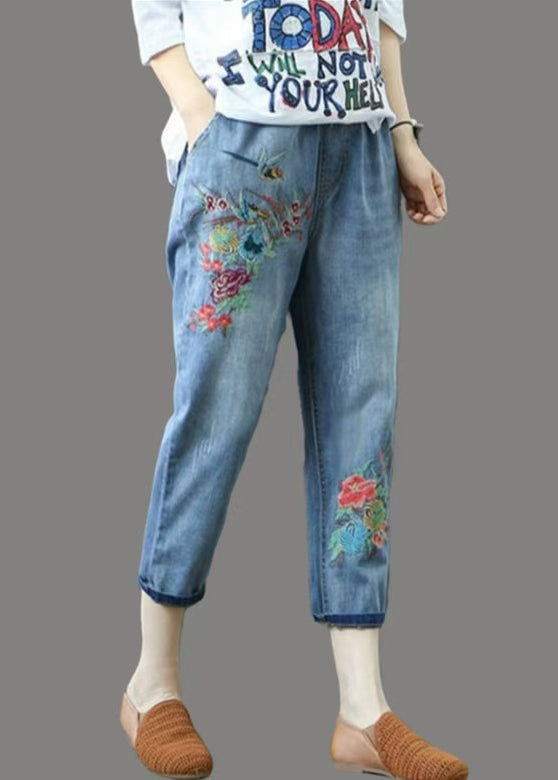 A Vintage Style Pants with Delicate Timeless Details