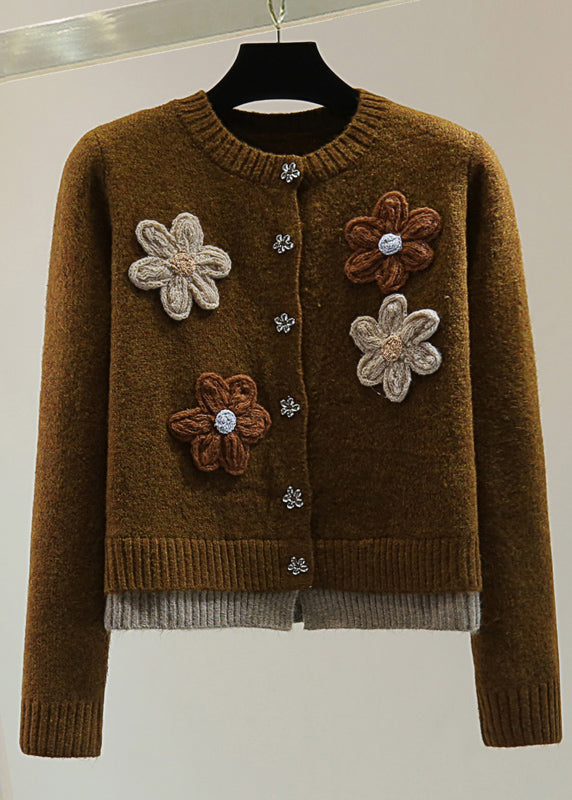 A Vintage Style Sweater with Delicate Timeless Details
