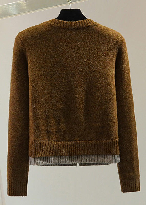 A Vintage Style Sweater with Delicate Timeless Details