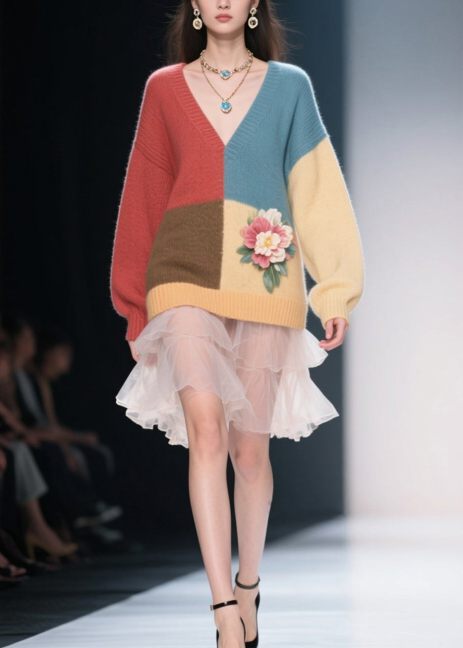 Classic Vintage Sweater with a Flattering Fit