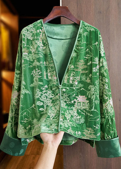 A Vintage Style Coat with Delicate Timeless Details