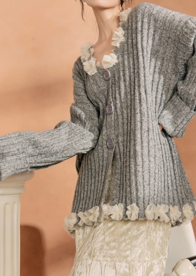 Vintage Inspired Cardigan with a Contemporary Edge