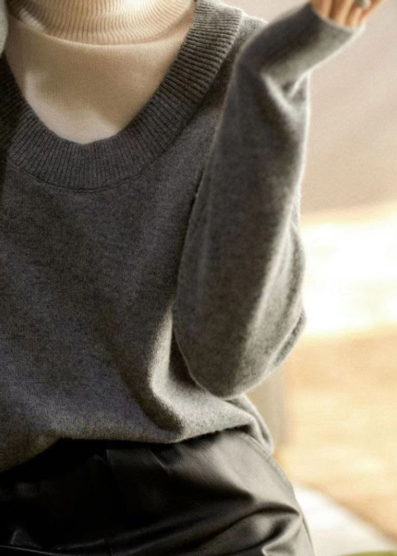 A Vintage Style Pullover with Delicate Timeless Details