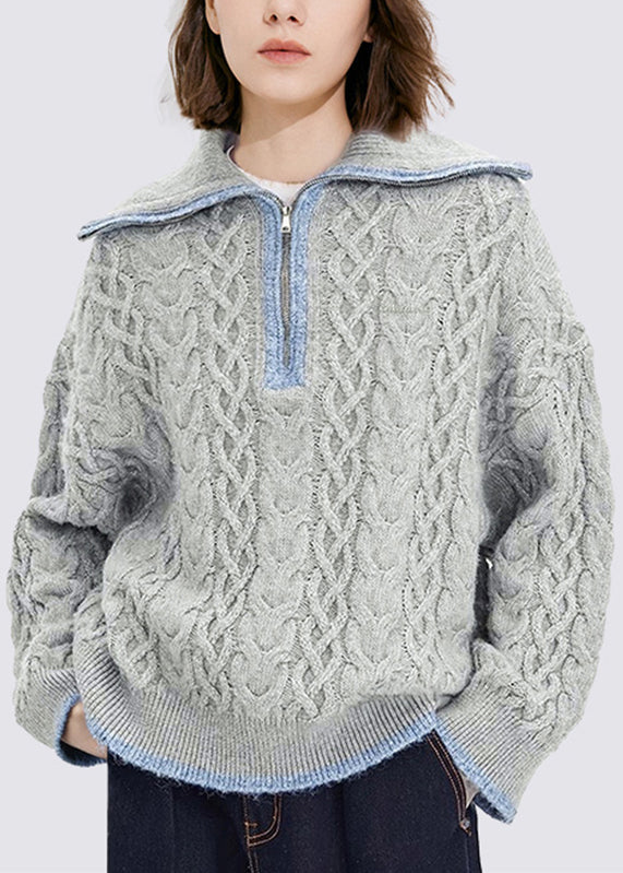 Beautifully Finished Sweater in a Timeless Design