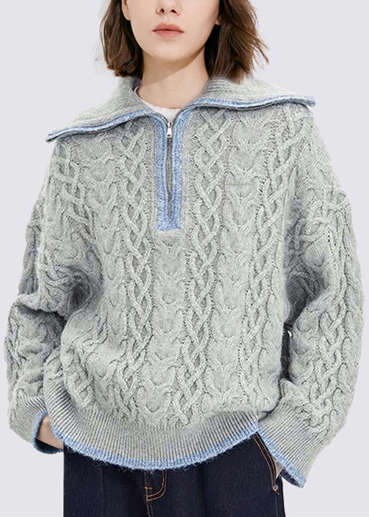 Beautifully Finished Sweater in a Timeless Design